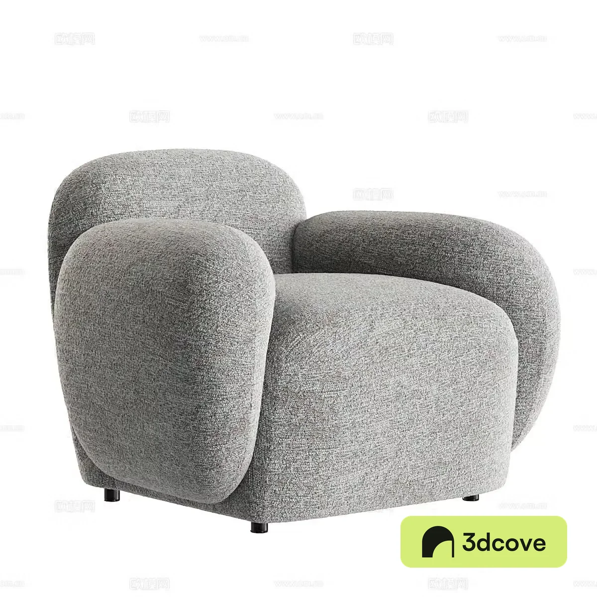 Modern single sofa