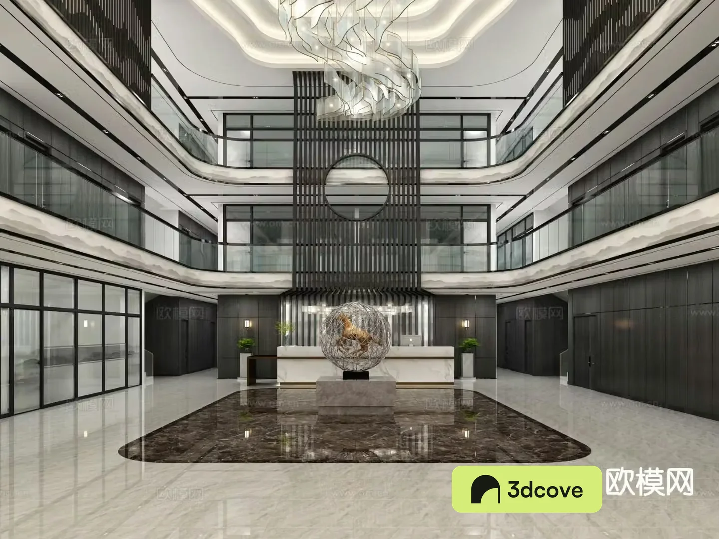 Office building lobby