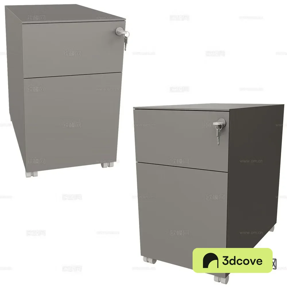 Alea chest of drawers file cabinet
