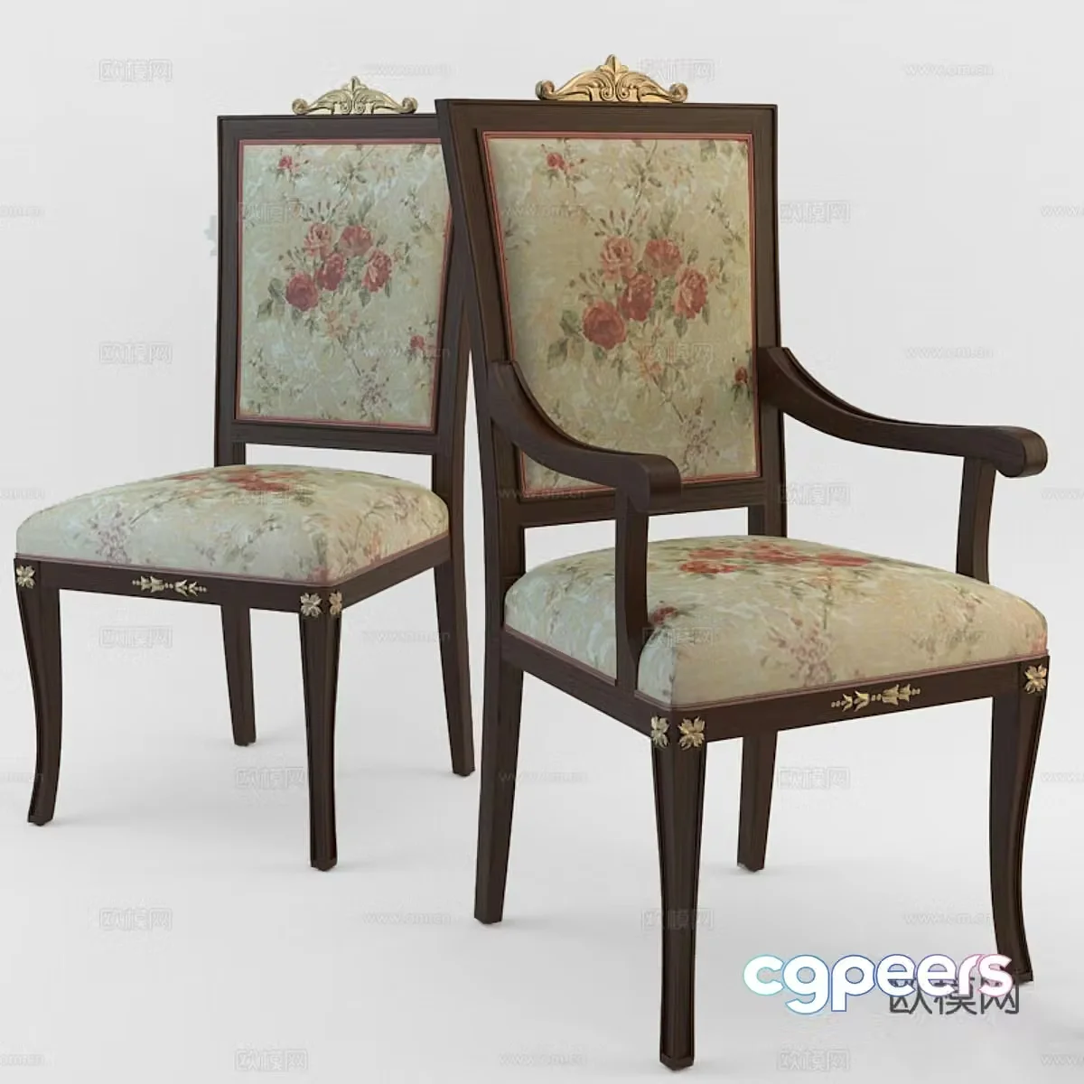Dining chair 3d model