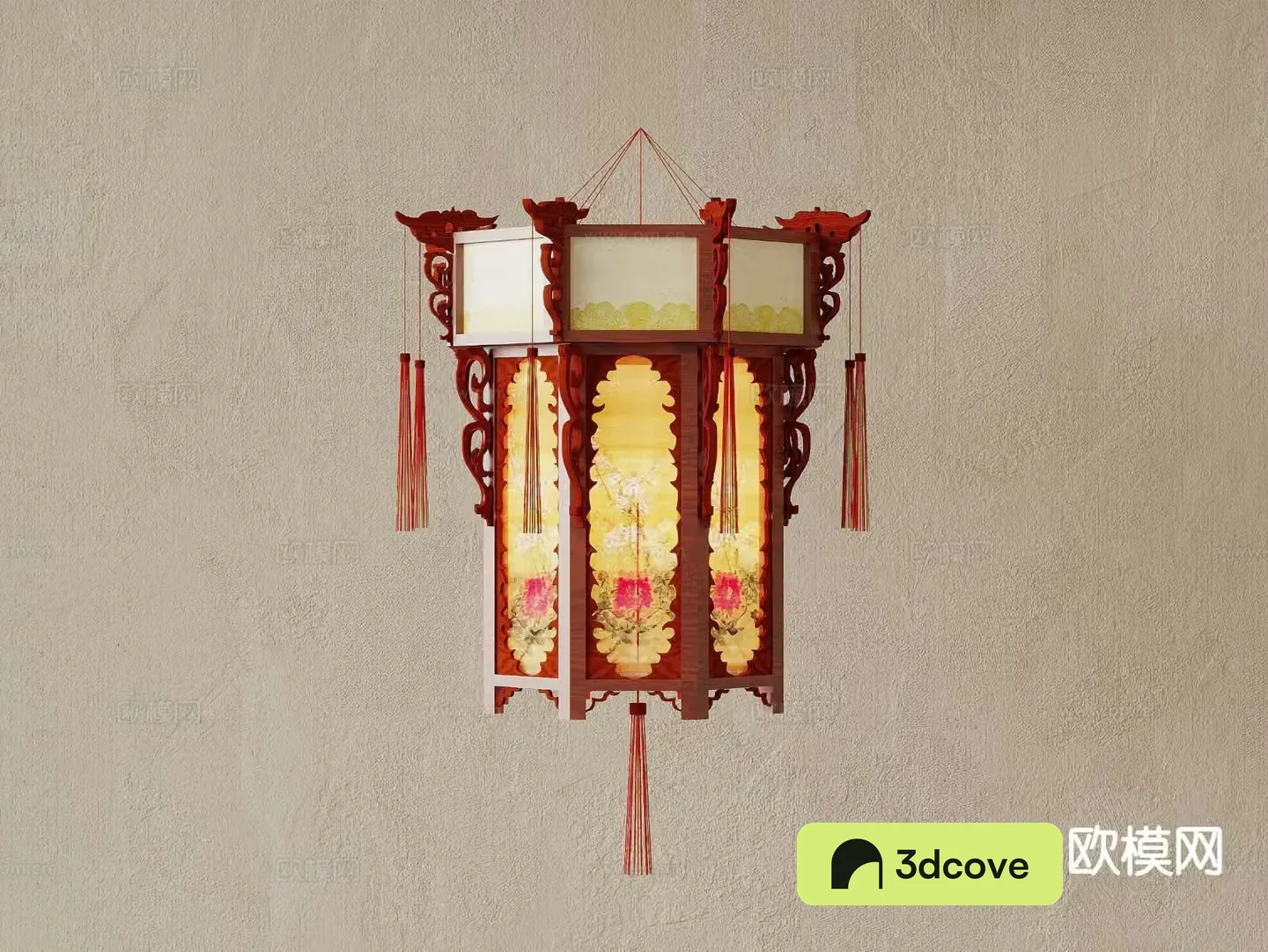 New Chinese style decorative lamp antique lantern