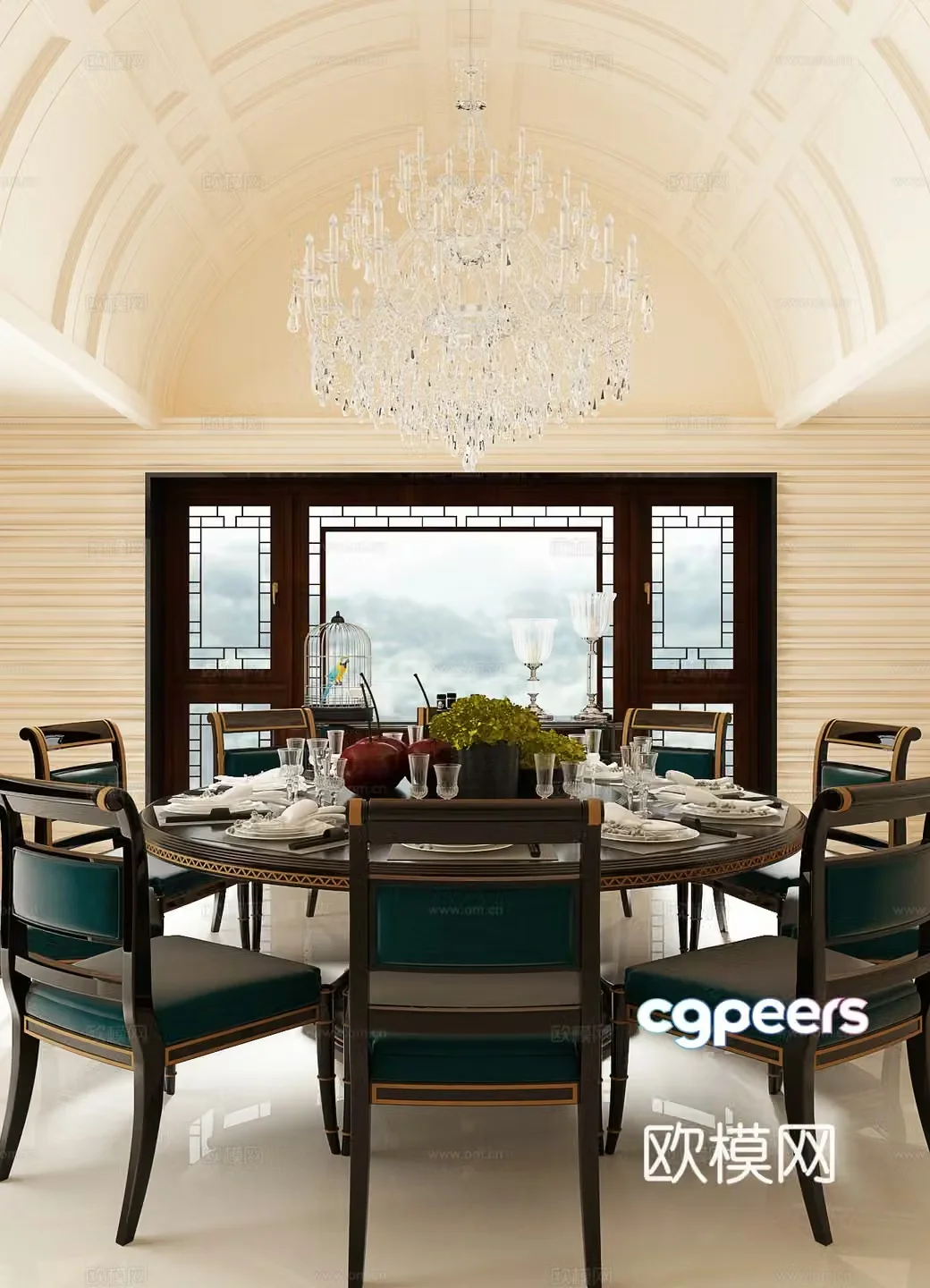Restaurant 3d model