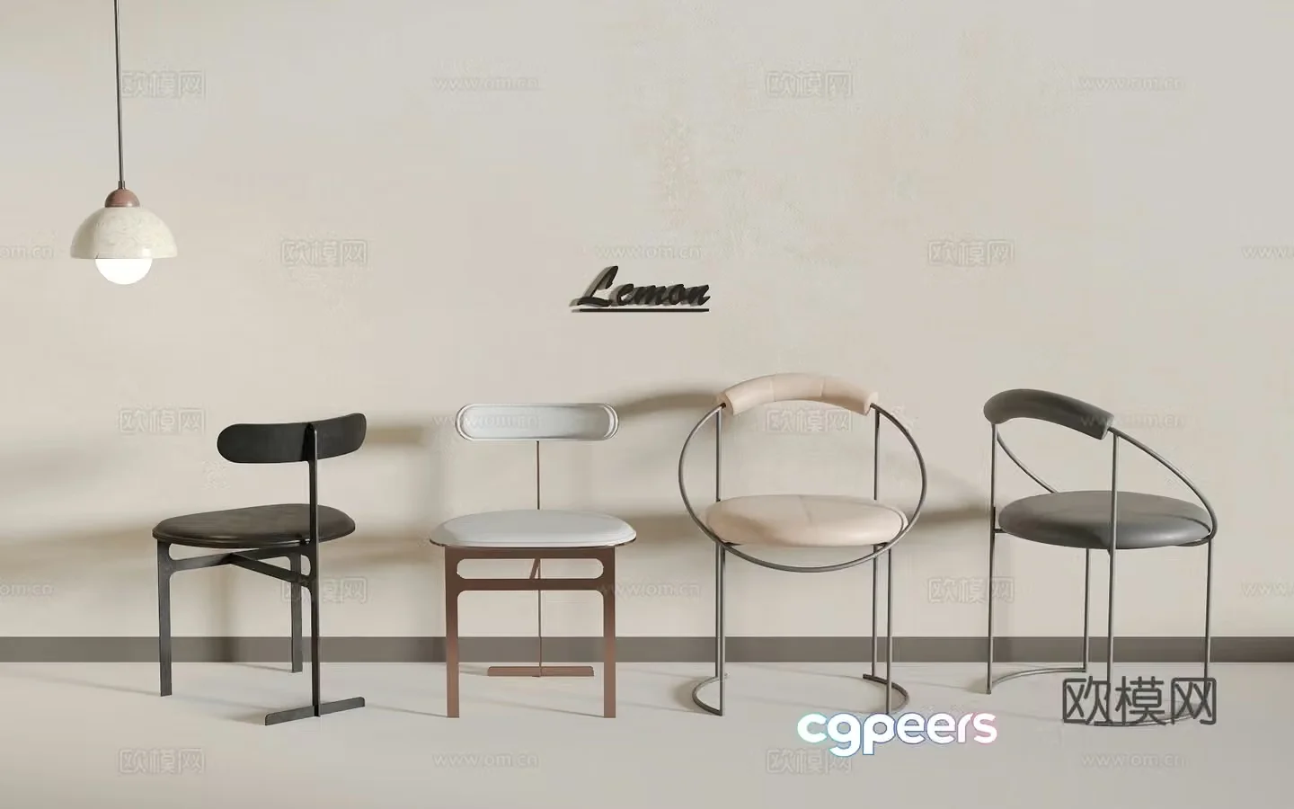 Modern chair 3d model