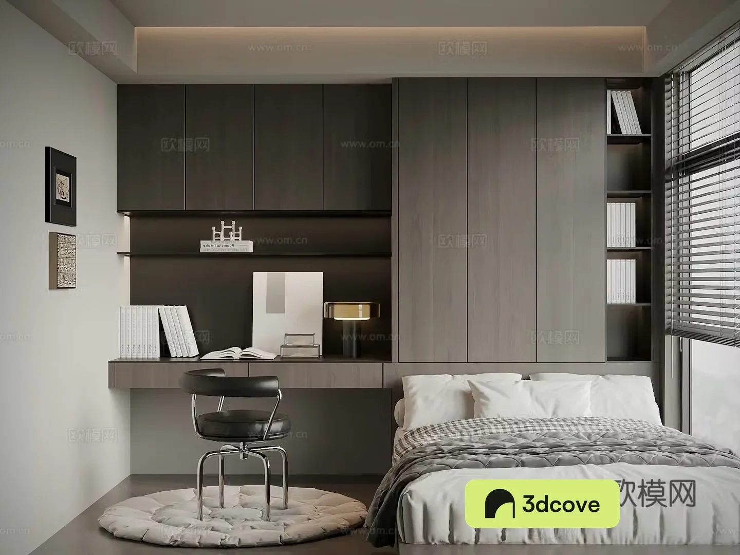 Modern Italian tatami bedroom