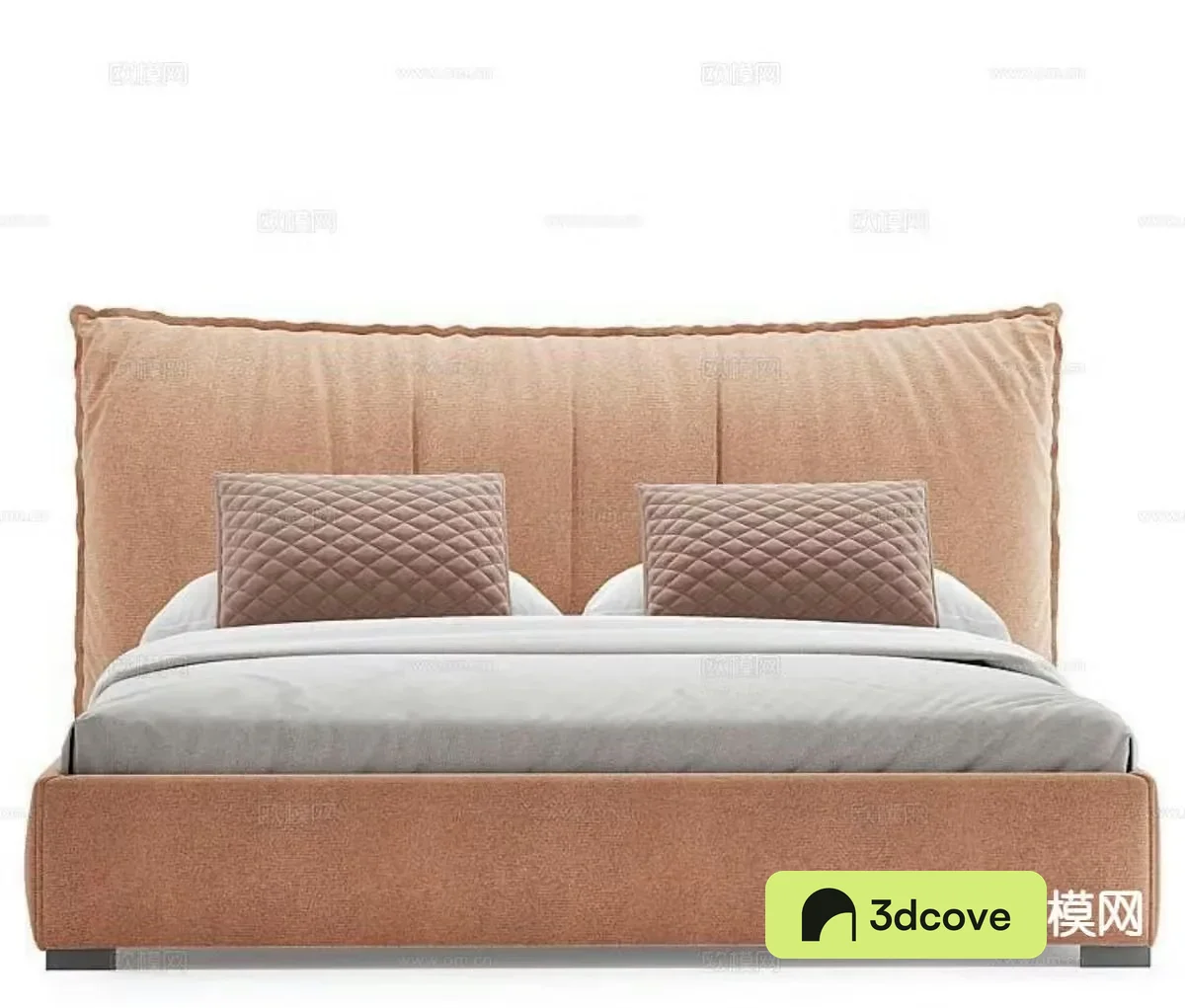 Modern double bed