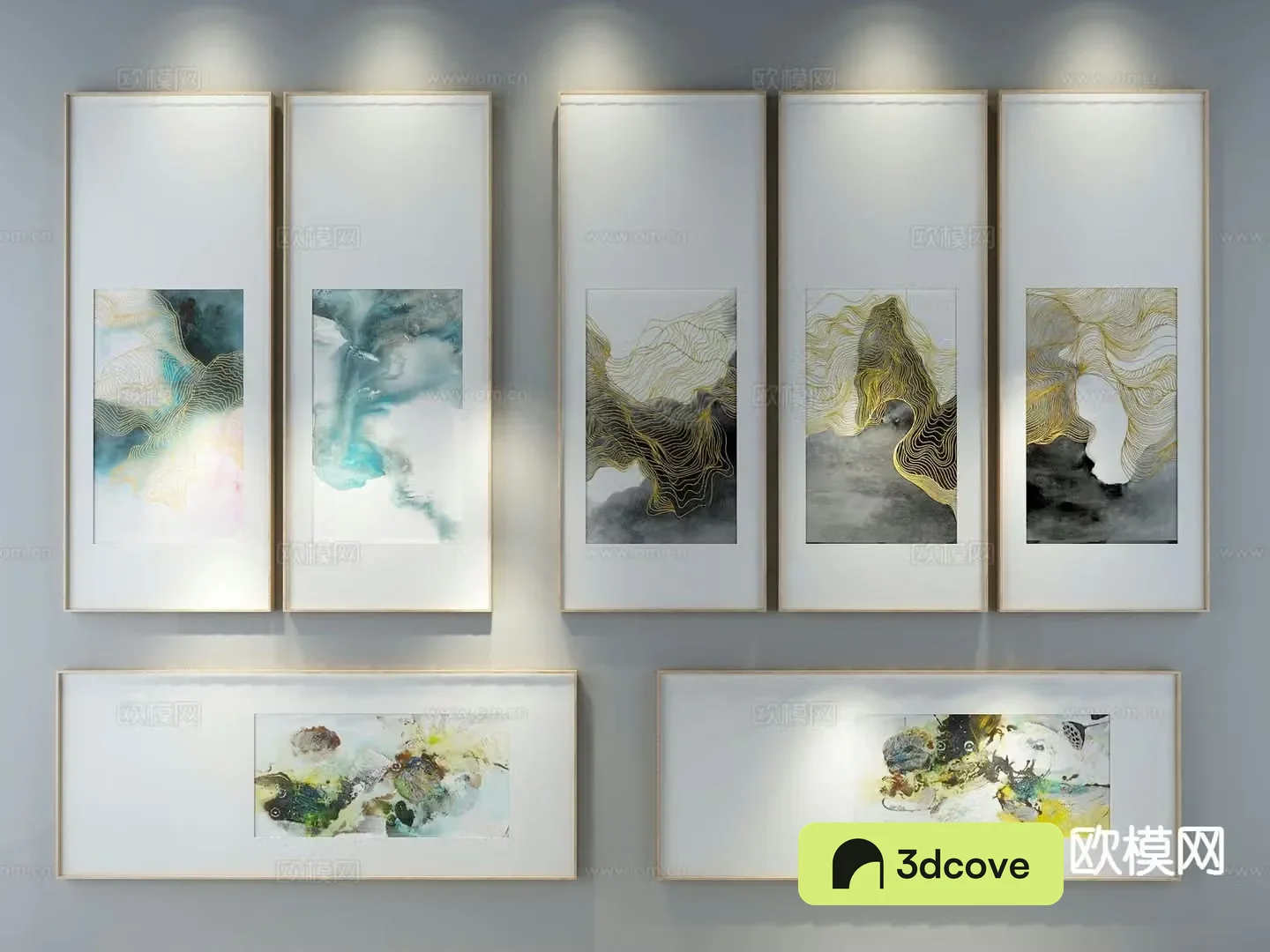 New Chinese style decorative painting Zen hanging painting