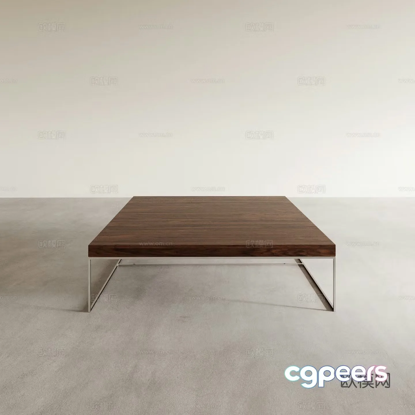 Modern coffee table 3d model