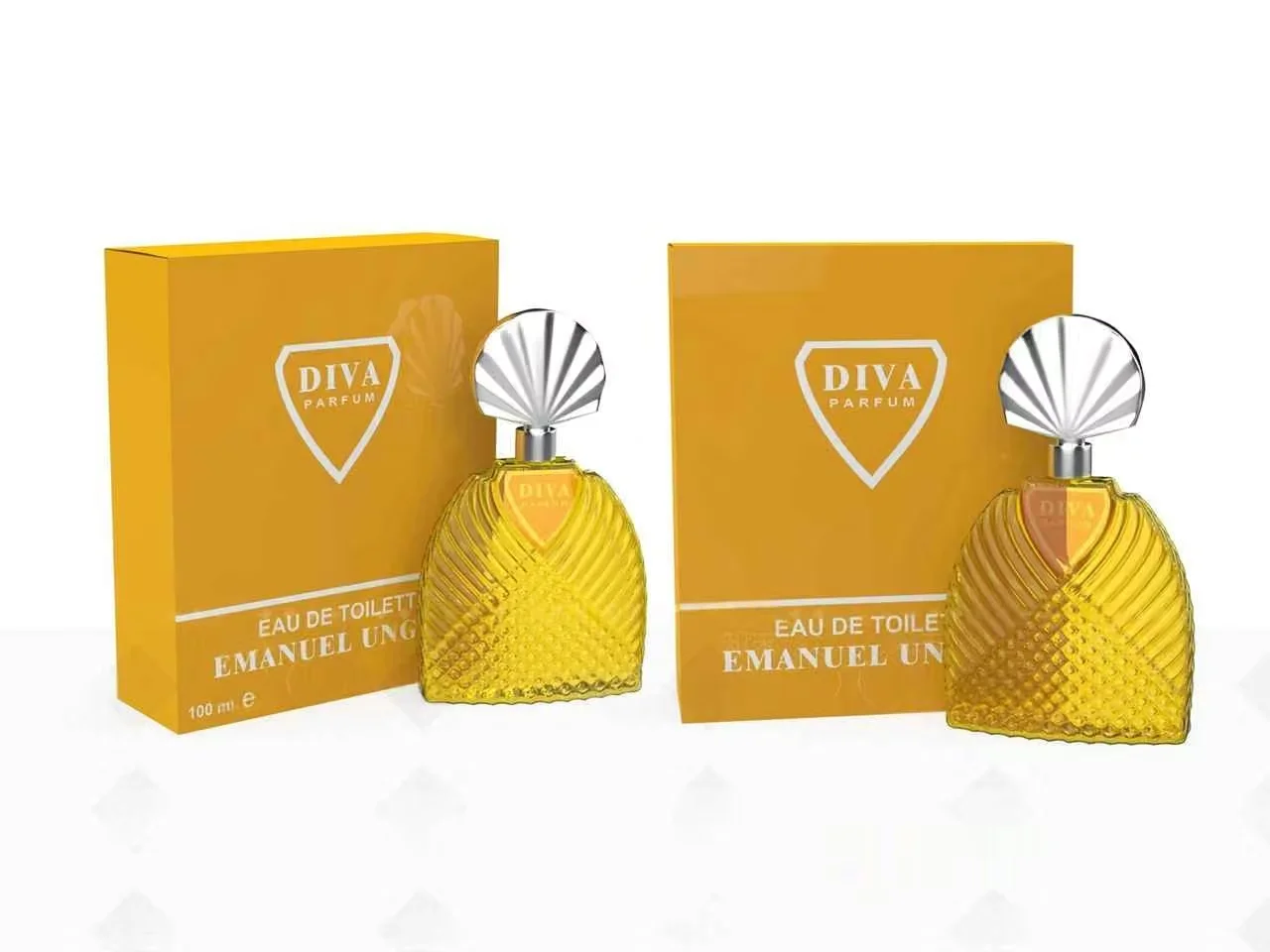 Yellow Perfume Bottles 3D Model – 17692 – VRAY Render