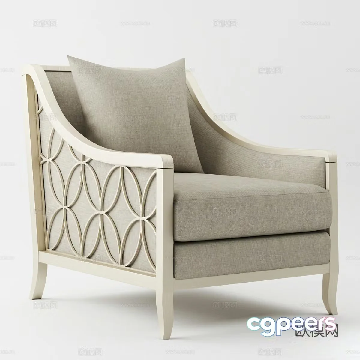 Armchair 3d model