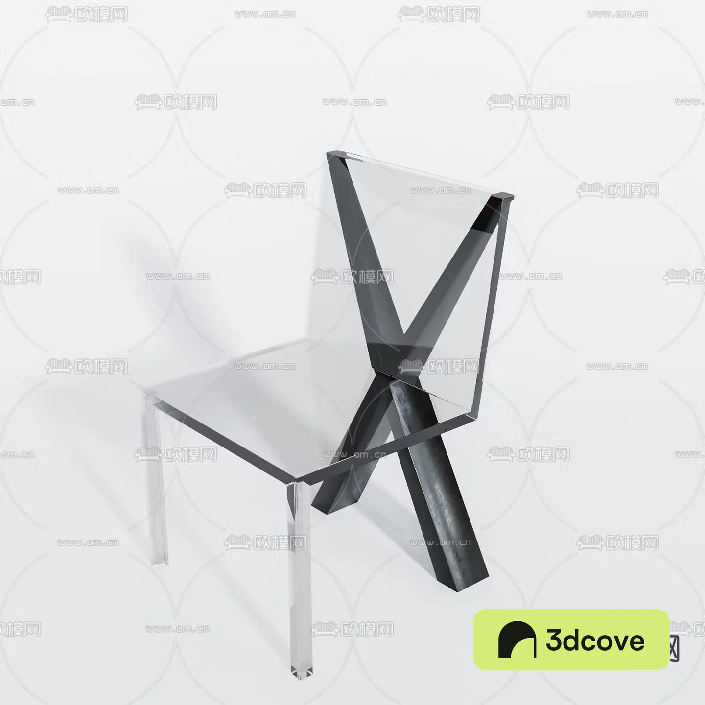 Acrylic chair leisure chair