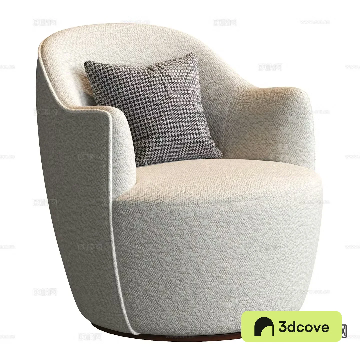 Modern single sofa leisure sofa