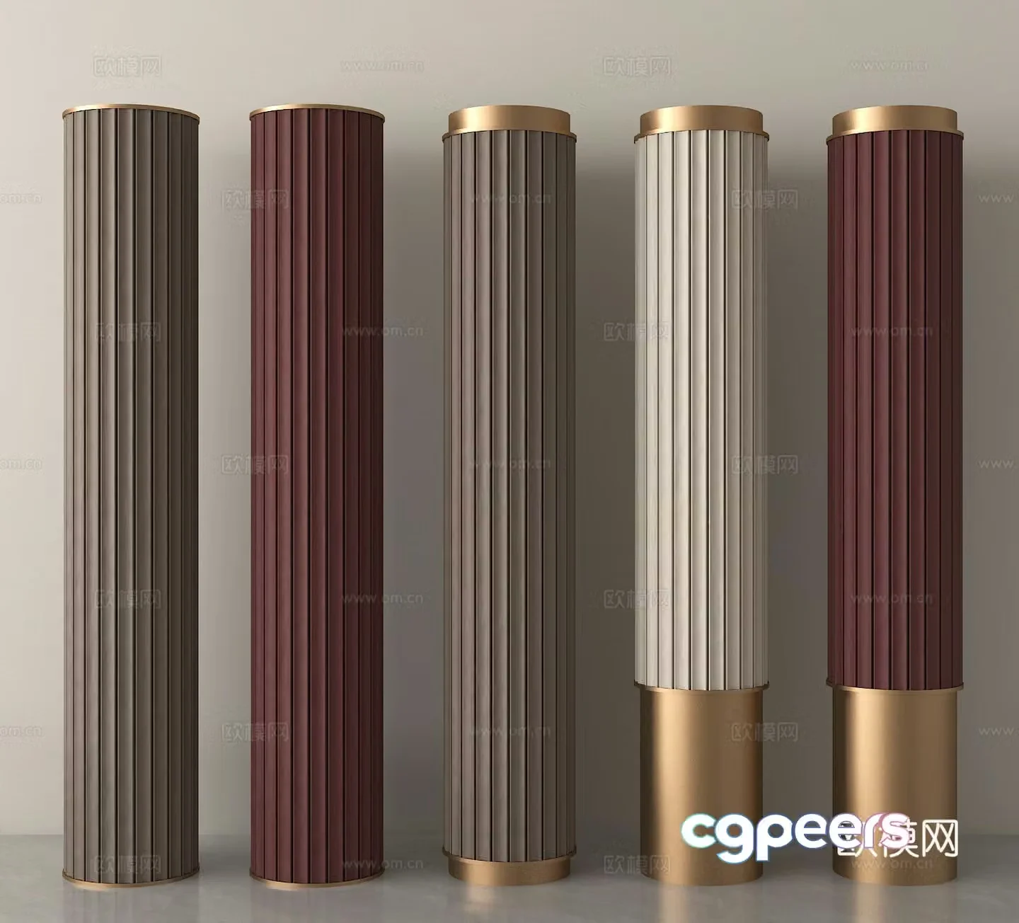 Column Decorative column Modeling column Special-shaped column 3D model
