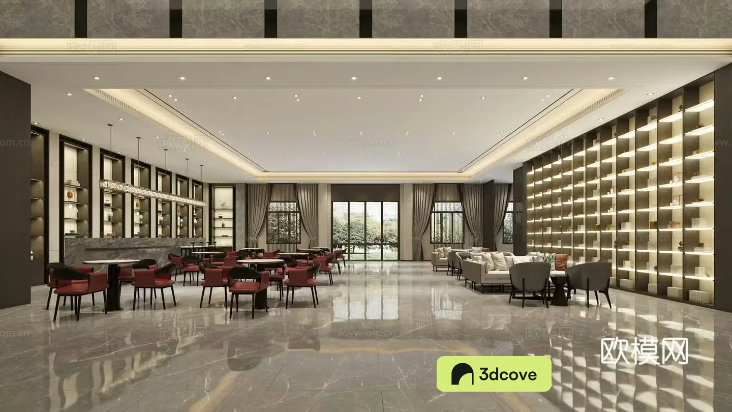 New Chinese style reception hall