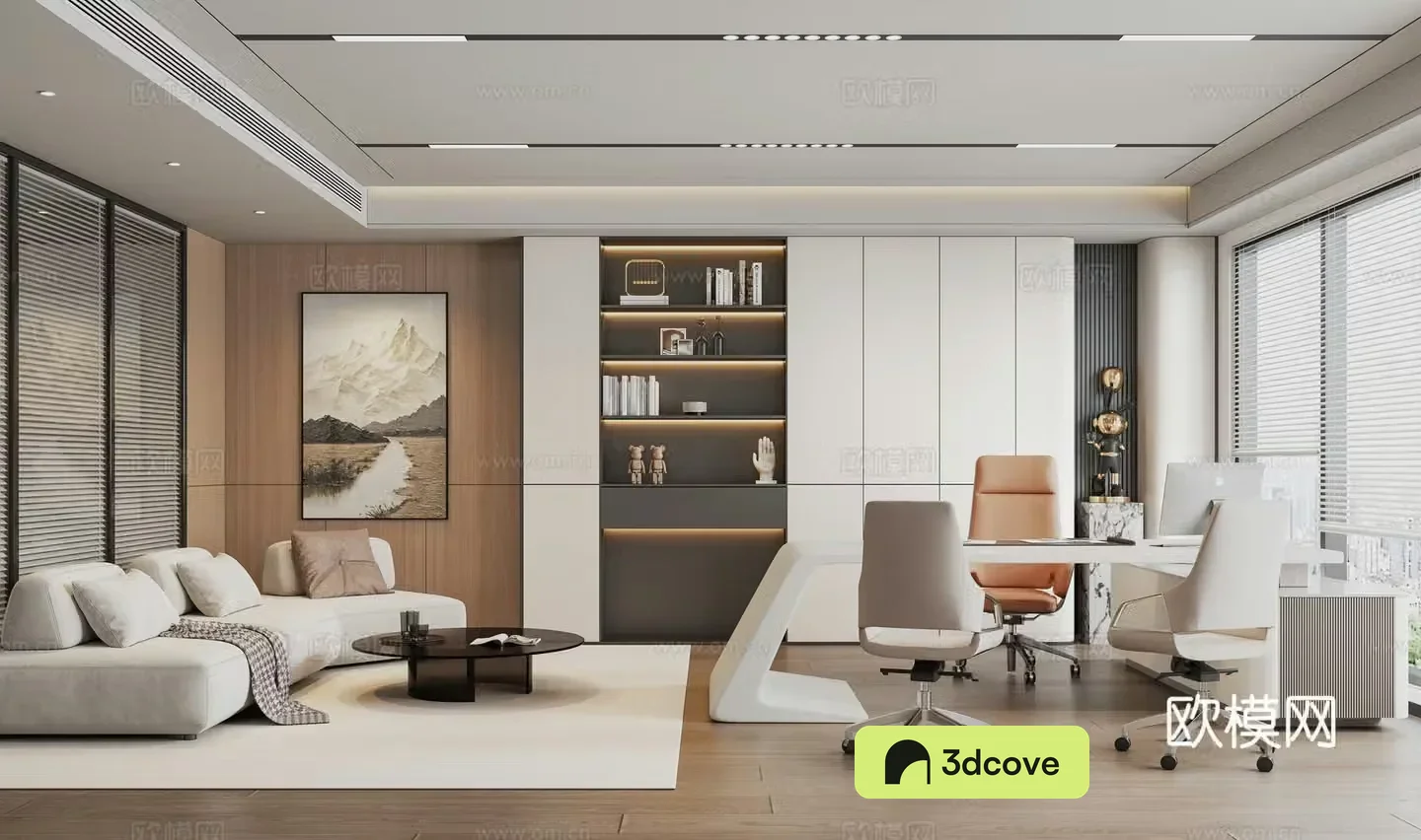 Modern manager office