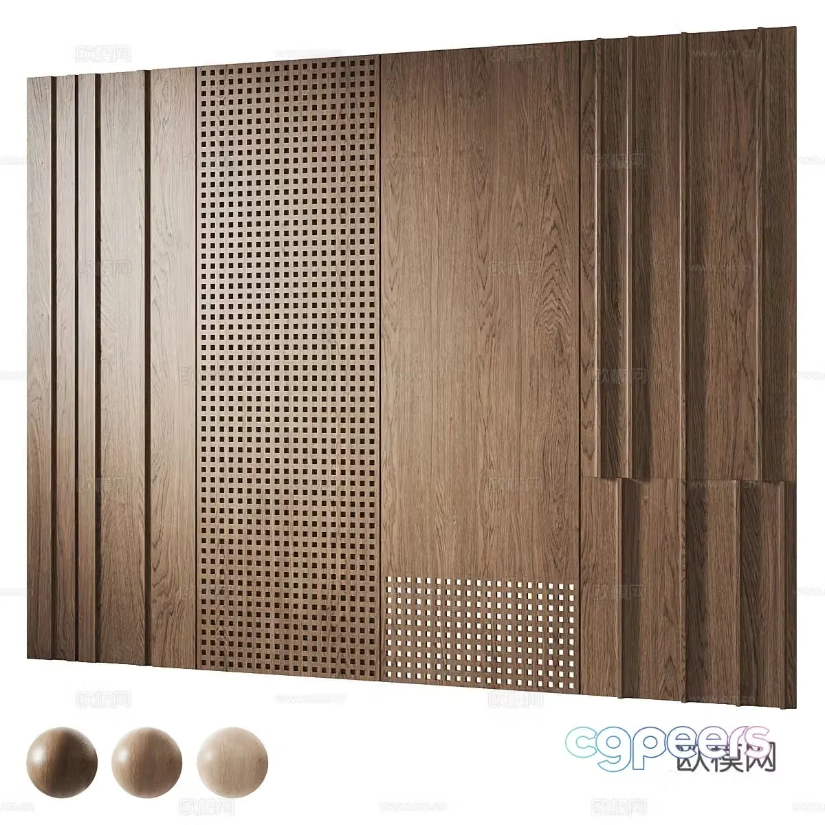 Background wall 3d model