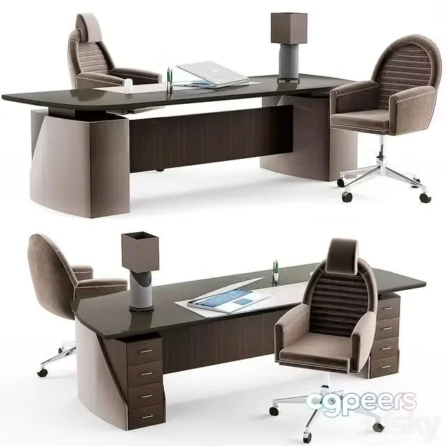 3ds Max Free – Office furniture Smania GT Metropolis