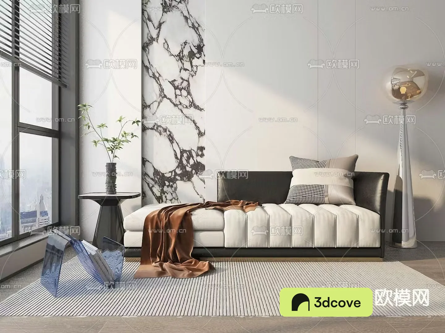 Italian style leisure sofa