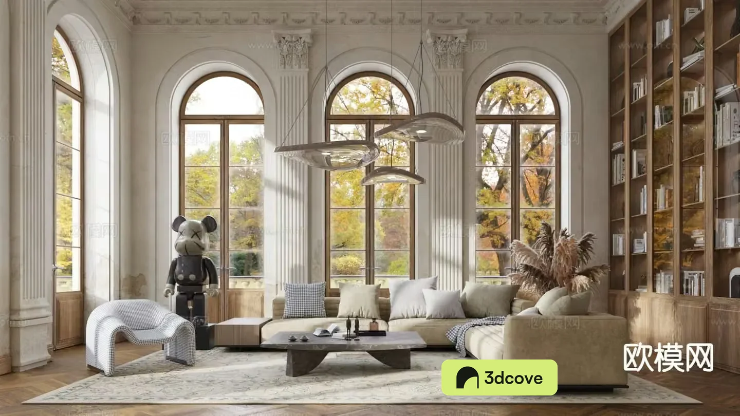 French living room