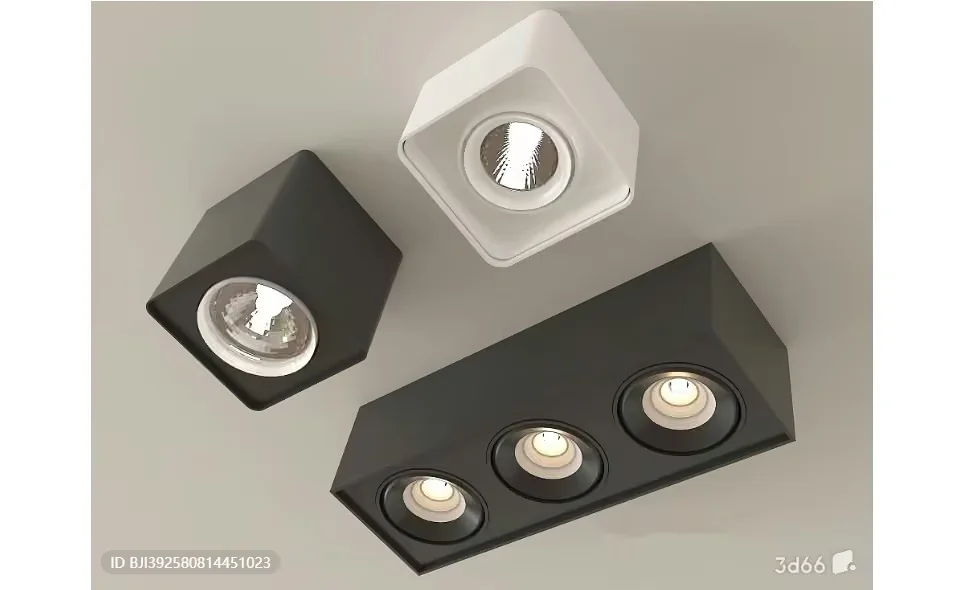 Modern Ceiling Lights 3D Model – 7819 – VRAY Render