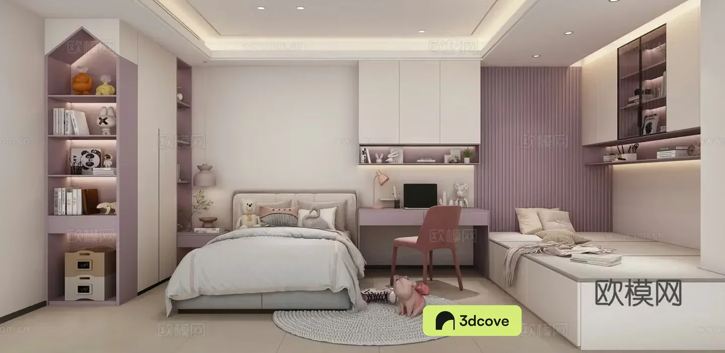 Modern daughter room