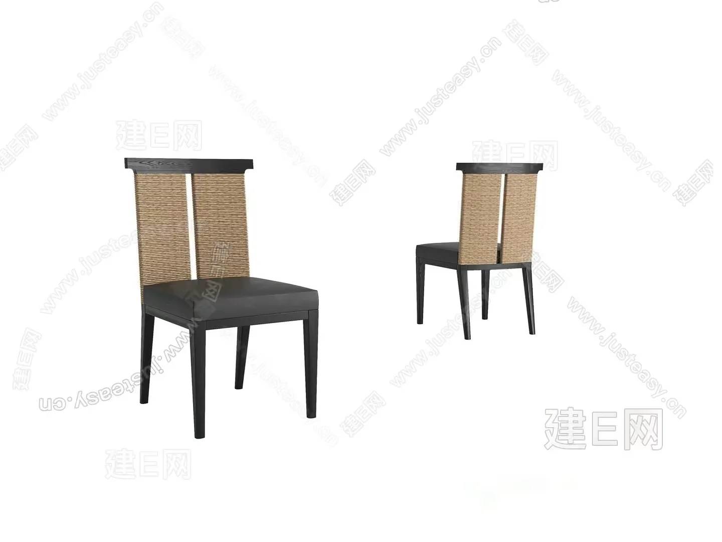 Wooden Dining Chairs 3D Model – 1780 – VRAY Render