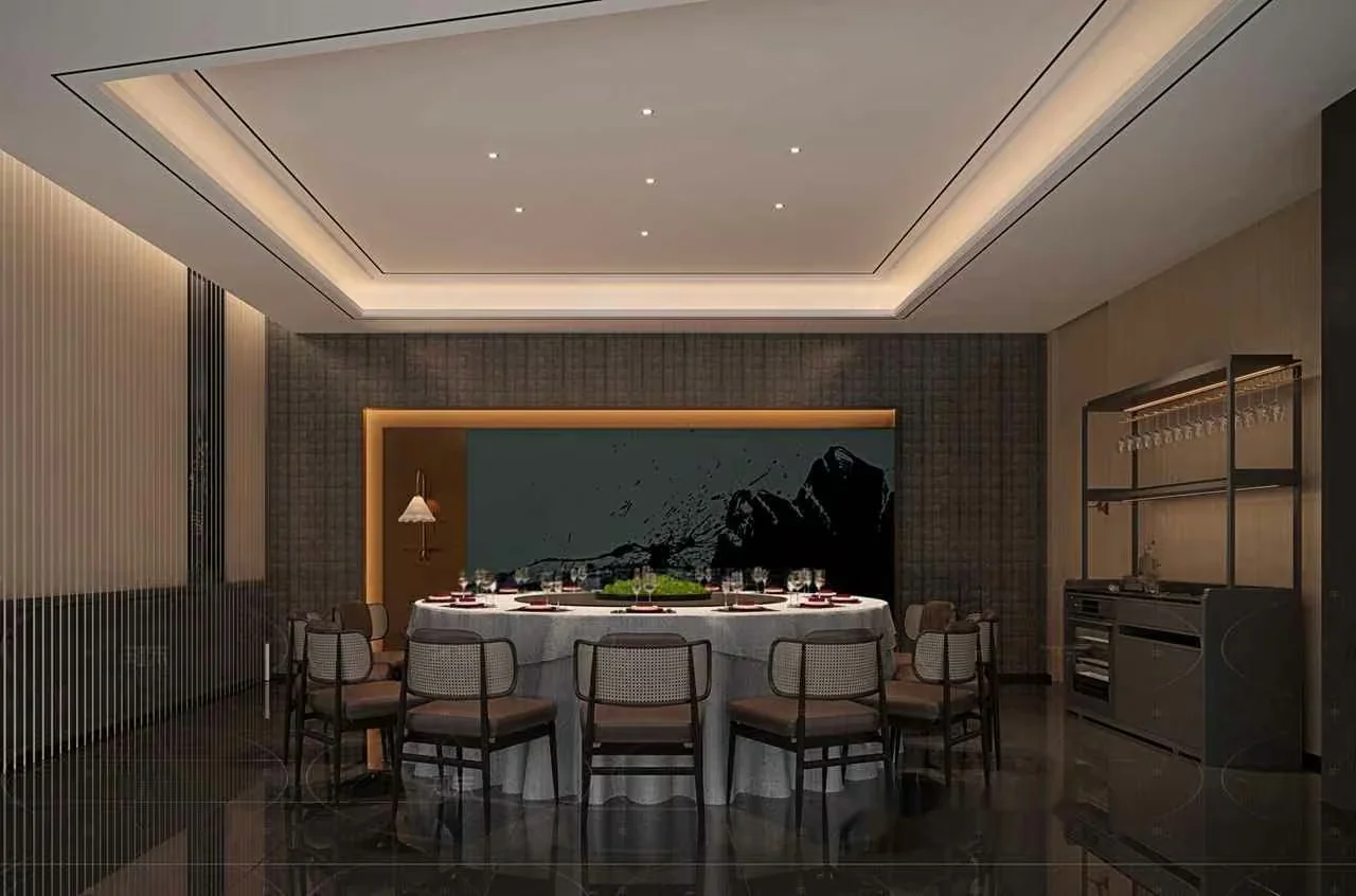 Modern Dining Room 3D Model – 4170 – CORONA Render