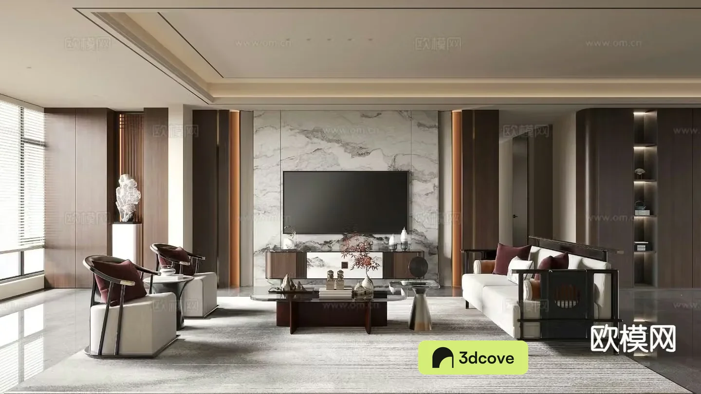 New Chinese style living room
