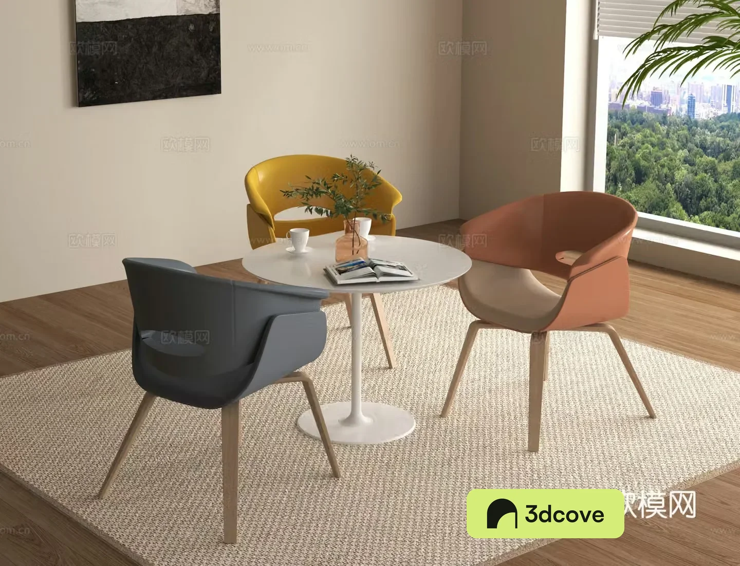 Leisure table and chairs coffee table and chairs negotiation table and chairs