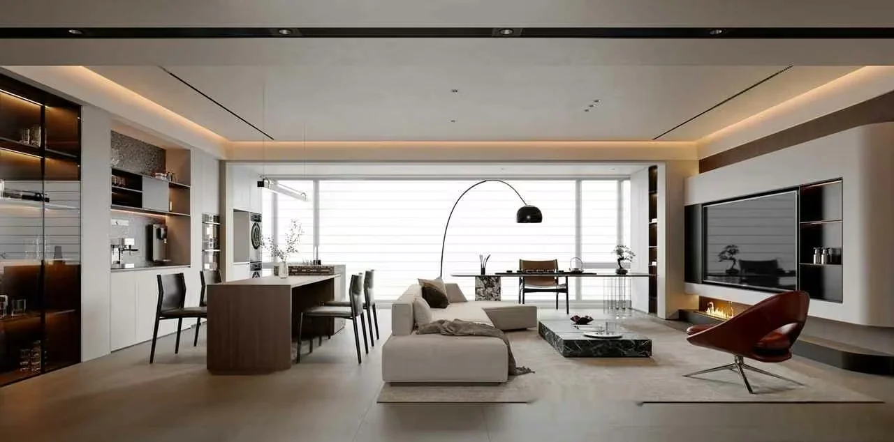 Modern Living Room 3D Model – 10066 – VRAY Render
