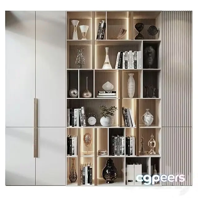 3ds Max Free – Furniture Composition MLK 28