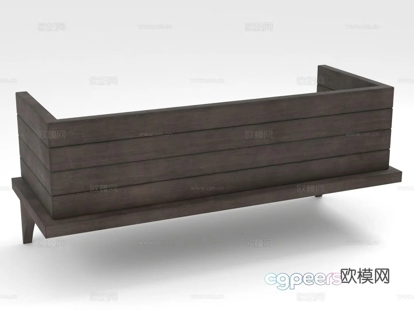 Flower stand flower box planting box landscape flower stand 3D model