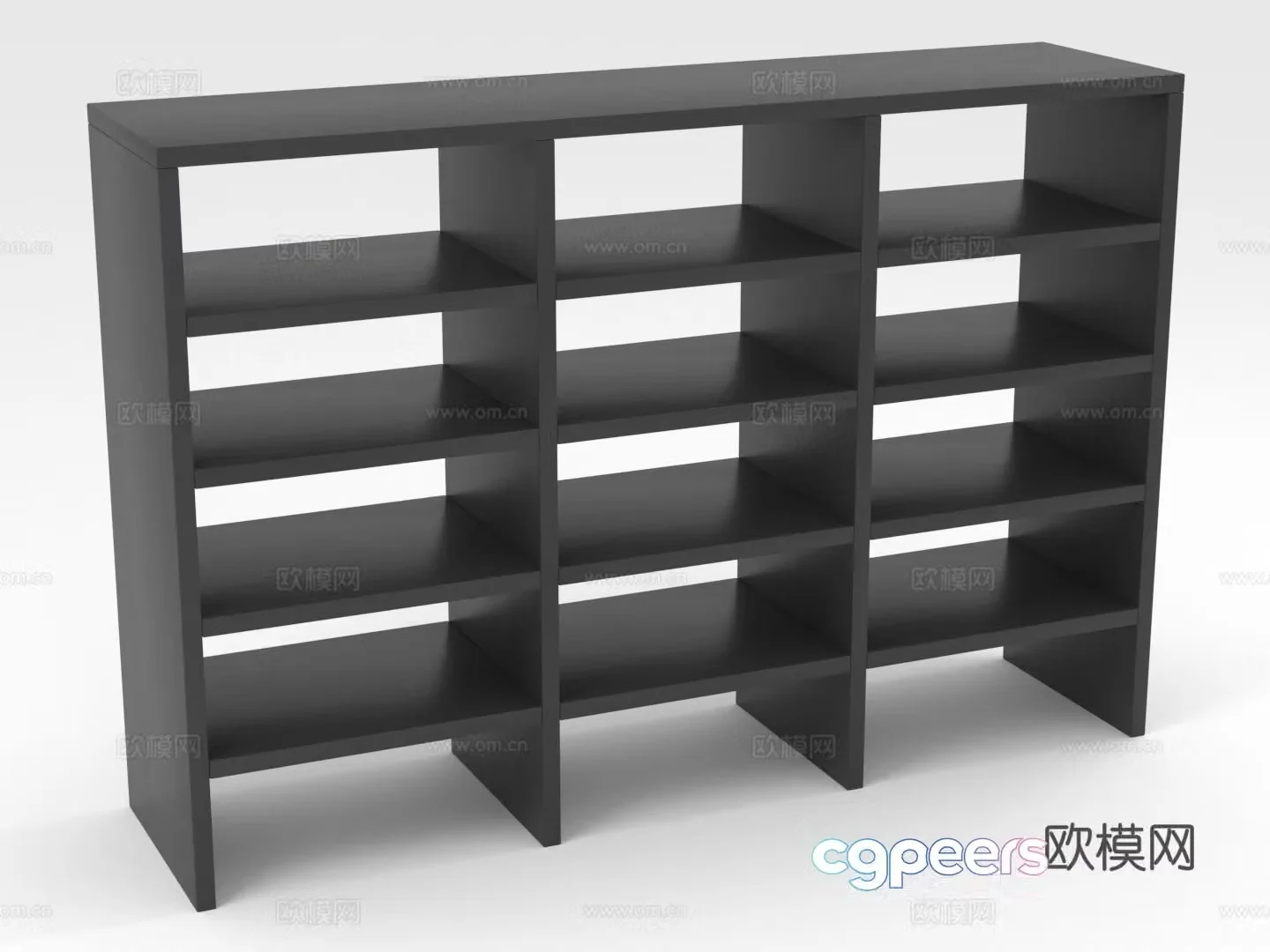 Storage rack Bookshelf Storage rack 3D model