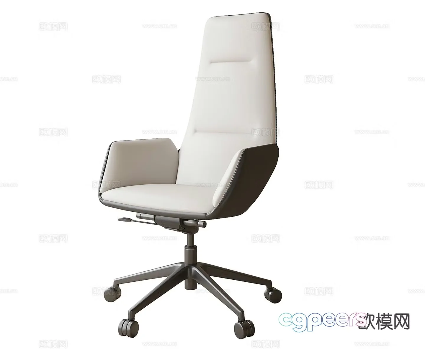 Modern office chair boss chair swivel chair 3d model