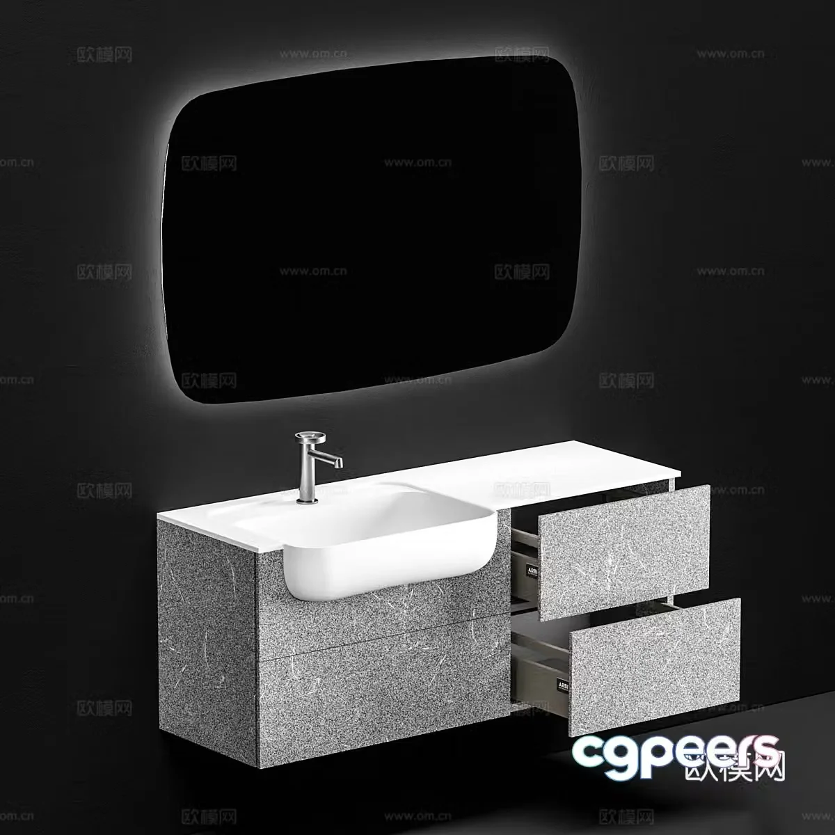 3d model of handbasin