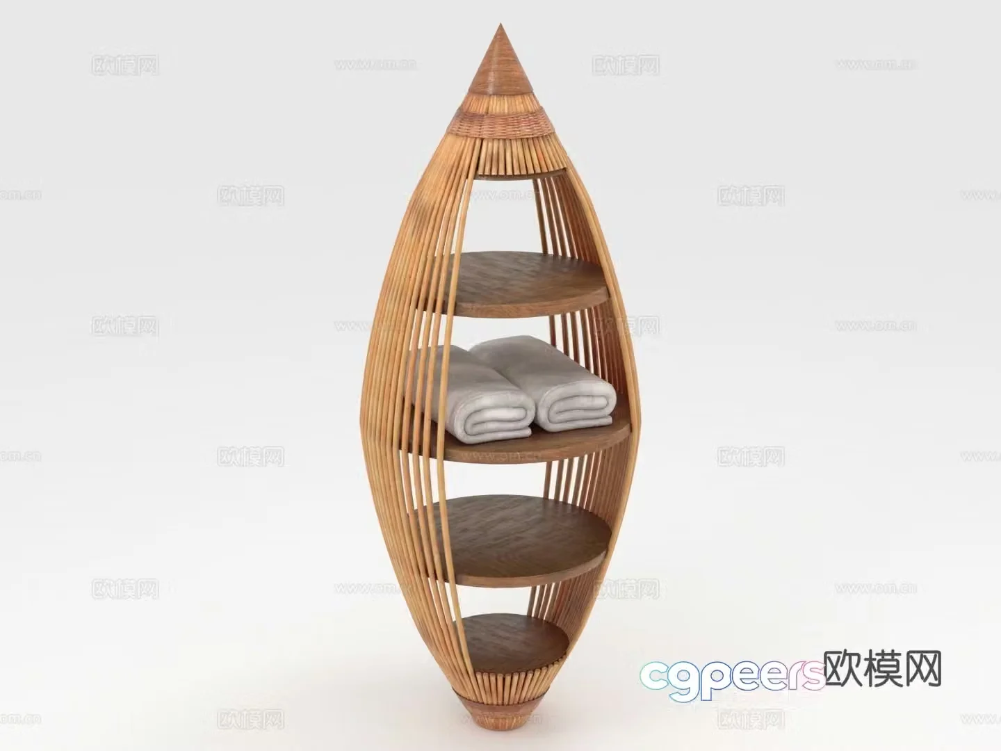 Storage rack Storage rack Floor-standing storage rack Display rack Creative storage rack 3D model