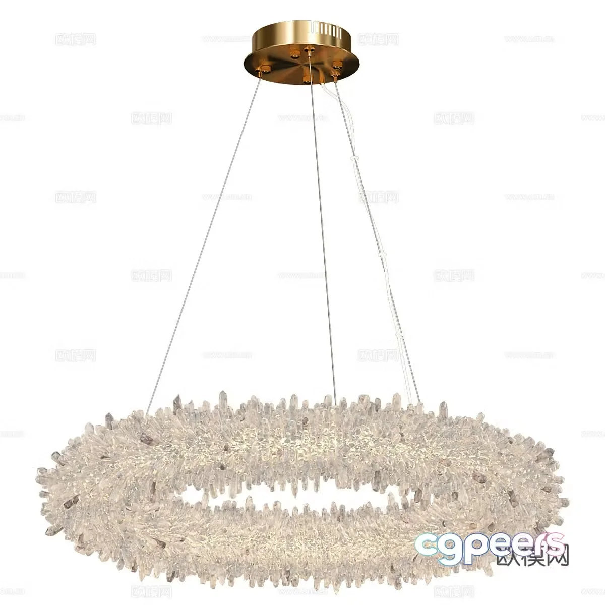 Modern simple chandeliers chandeliers simple chandeliers dining chandeliers living room chandeliers lamps 3D model