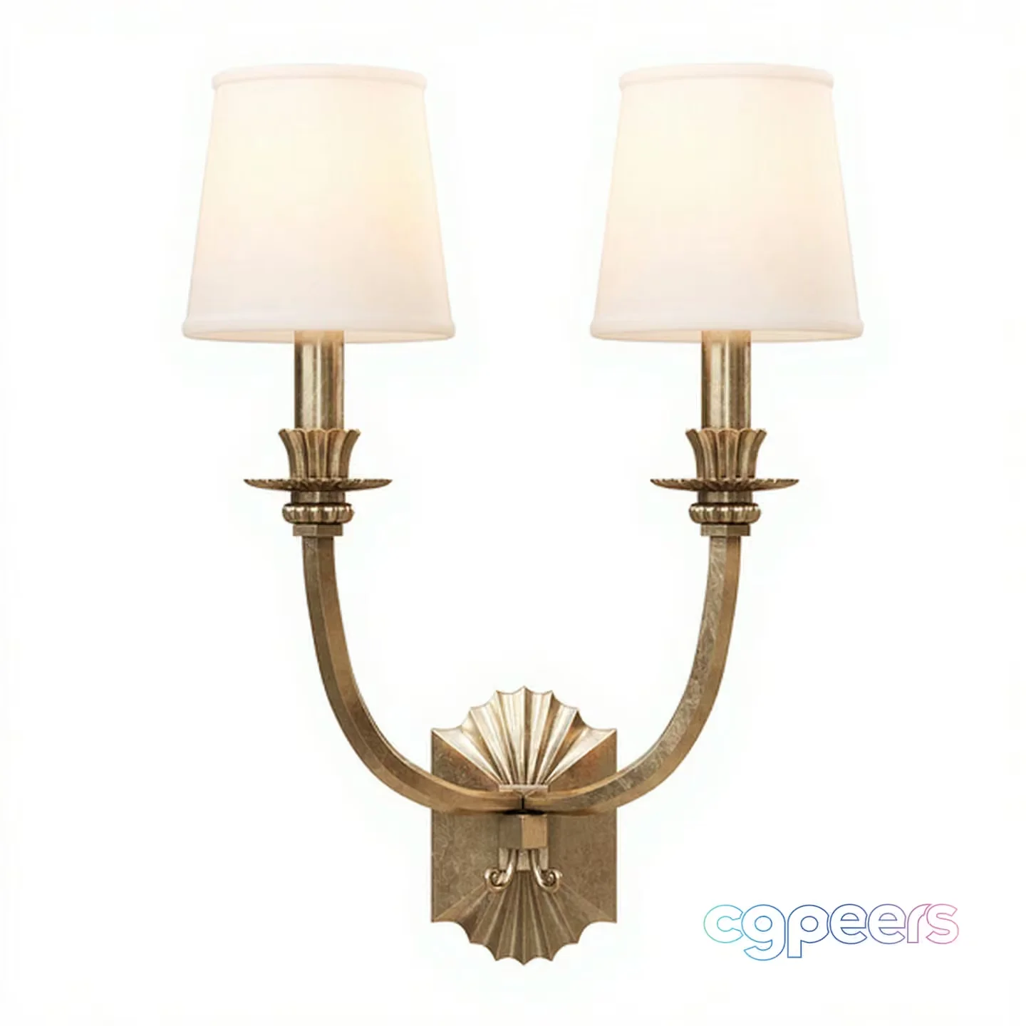 Gold Light Fixture 3D Model – 11319 – CORONA Render