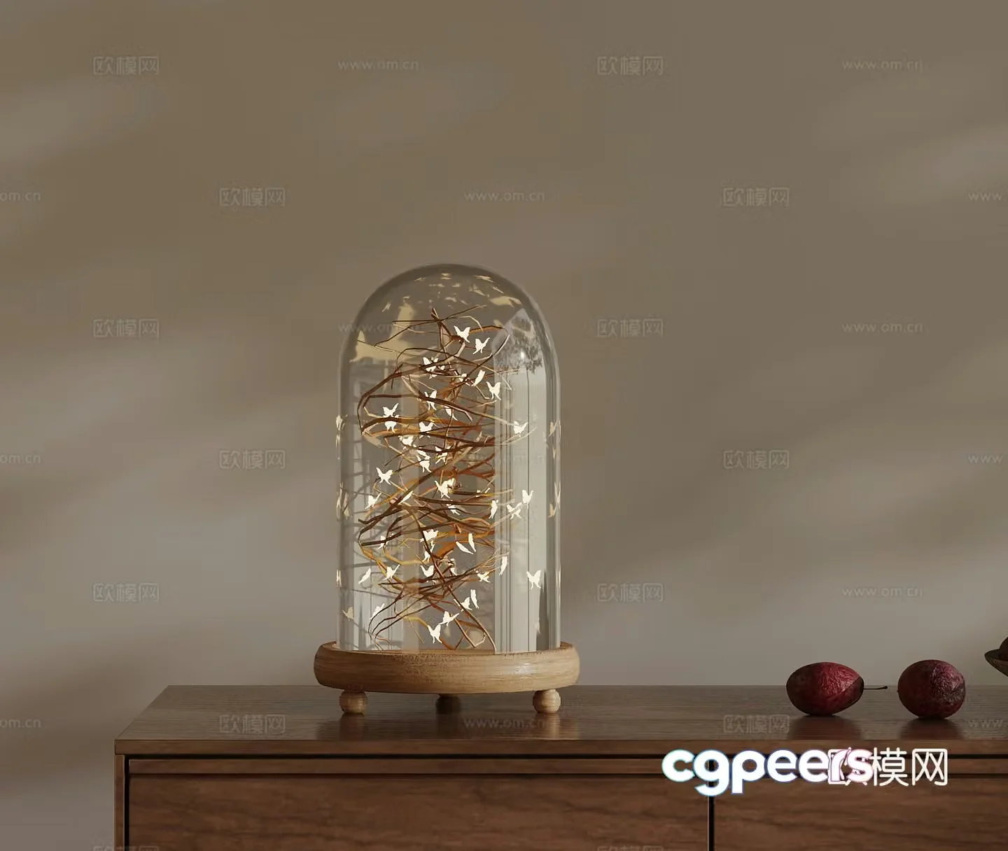 Table lamp Wasabi desk lamp 3d model
