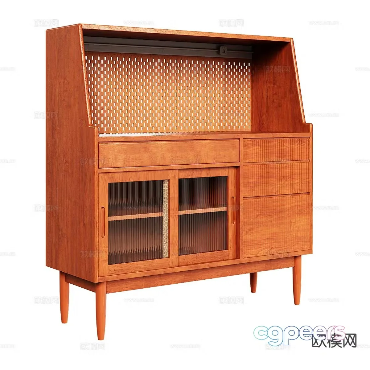 Nordic sideboard 3d model
