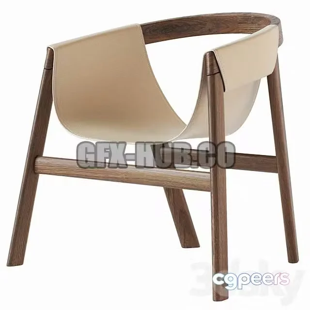 3ds Max Free – DARTAGNAN LOUNGE CHAIR
