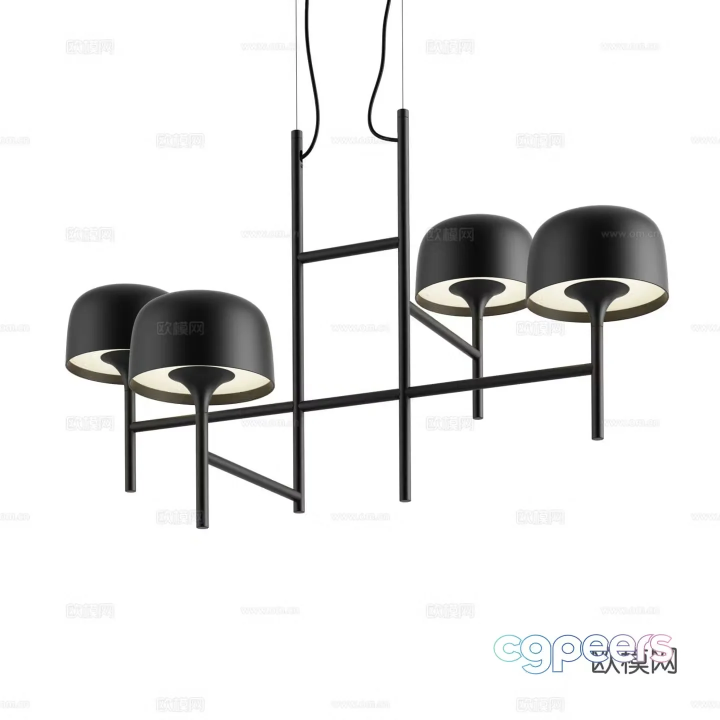 Bover Classic Chandelier Decorative Chandelier Multi-head Chandelier Metal Chandelier Restaurant Chandelier 3D Model