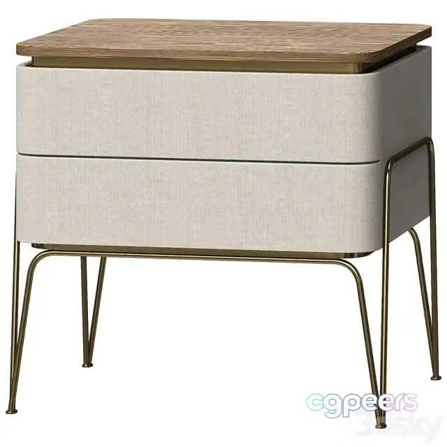 3ds Max Free – Bedside table LUXURY VISN 35834-29