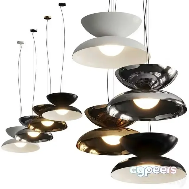 3ds Max Free – Aromas del Campo Yoyo Pendant Lamps