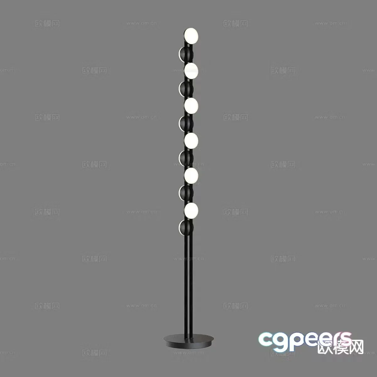 Modern floor lamp 3d model