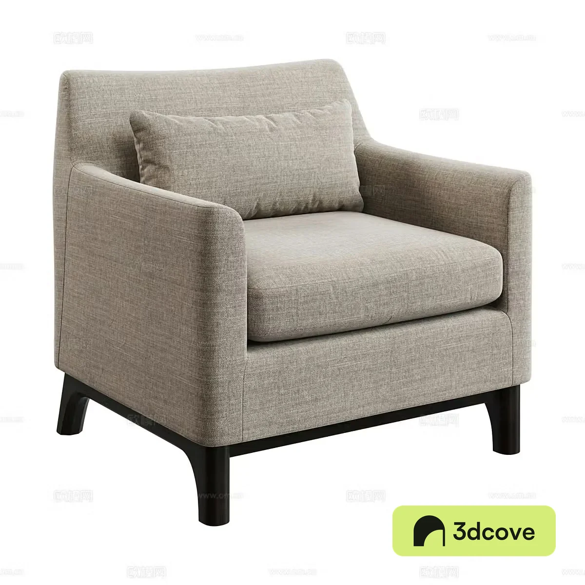 Modern single sofa