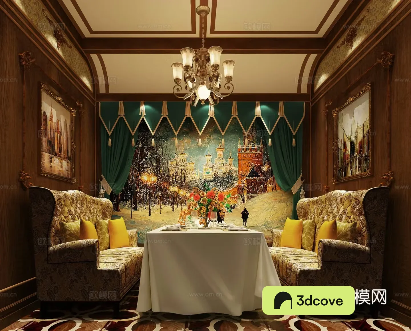 Neoclassical private room