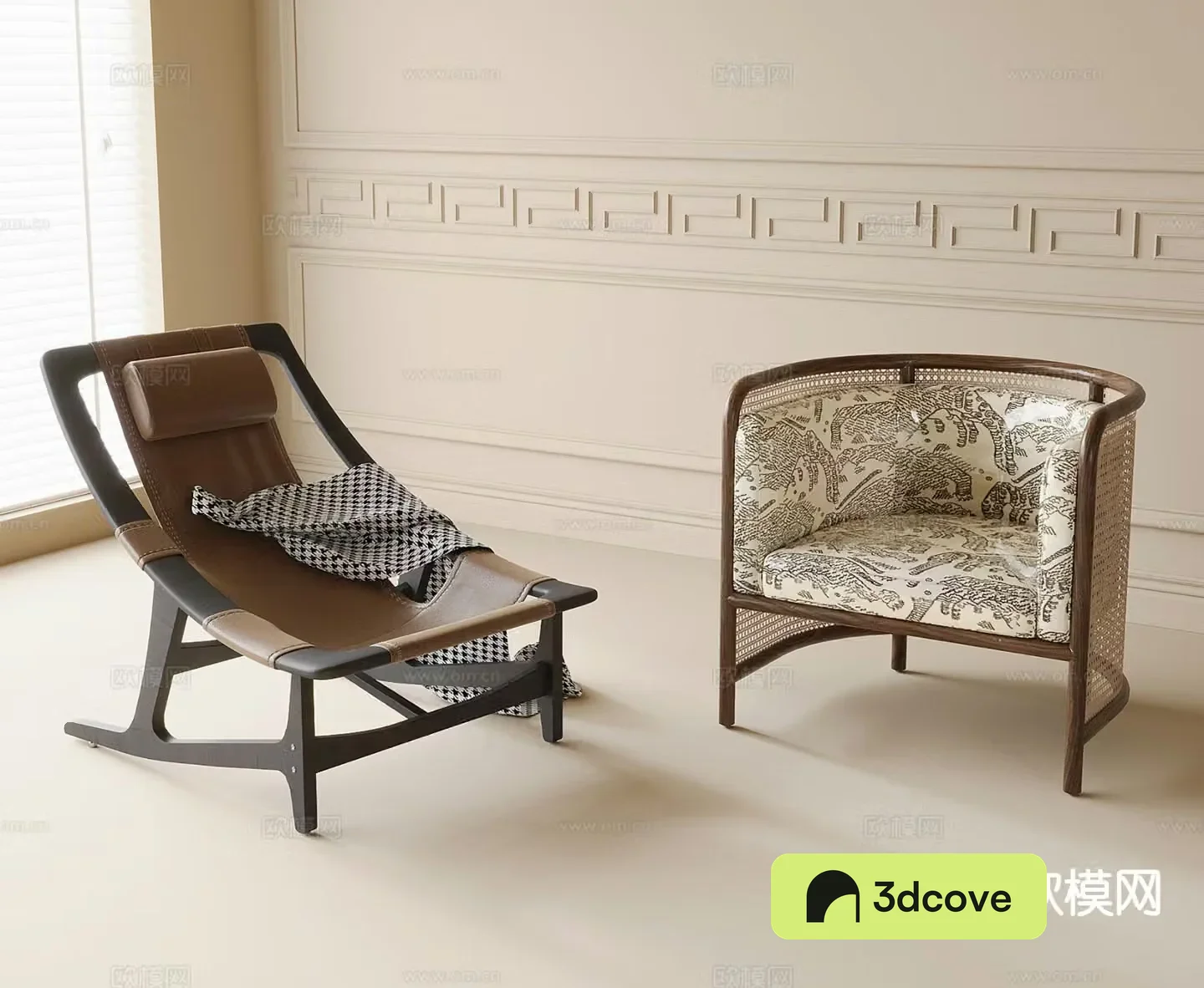 Italian style chair leisure chair
