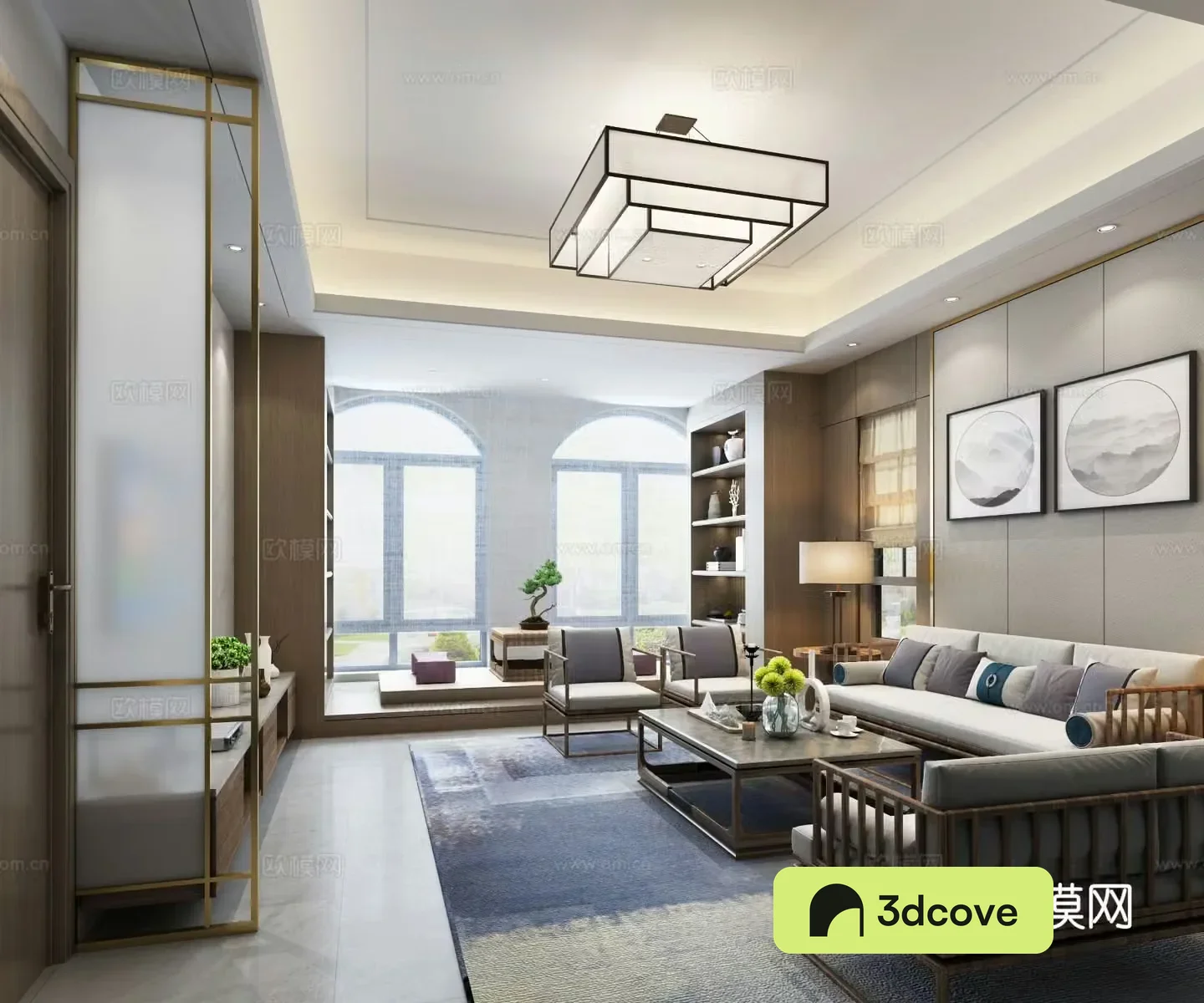 New Chinese style living room