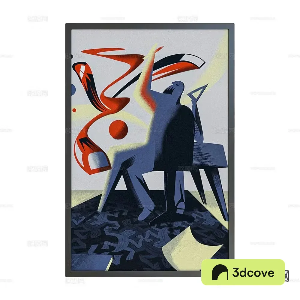 NC Design hanging painting decorative painting abstract figure painting