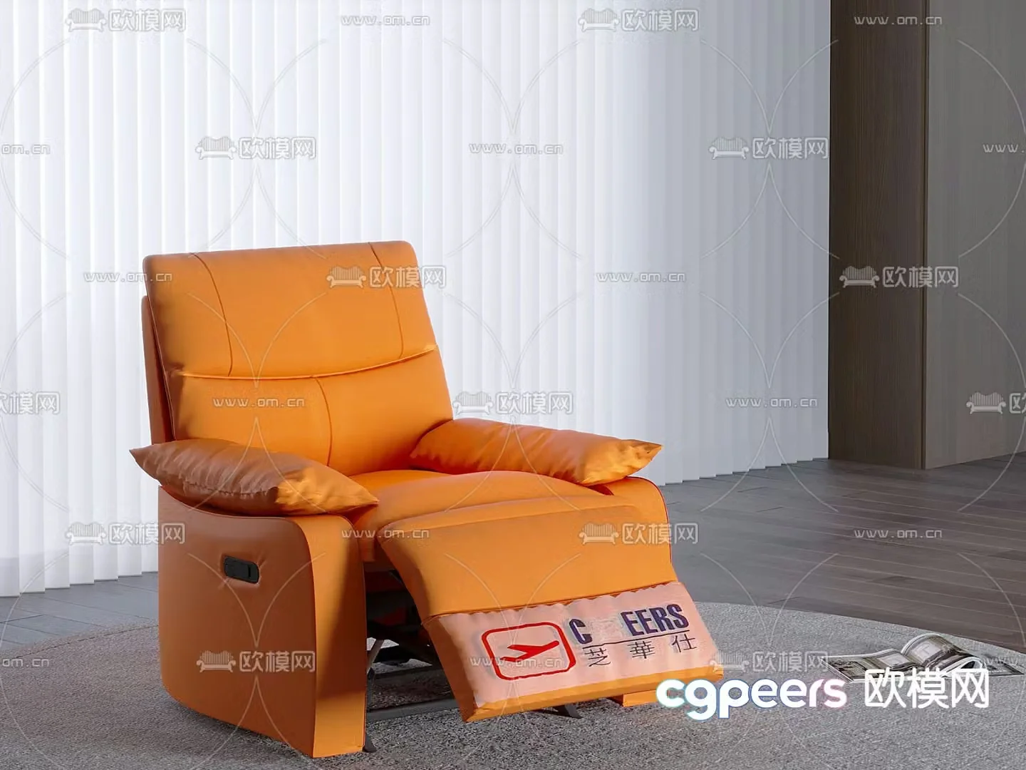 Massage chair massage sofa smart sofa 3d model